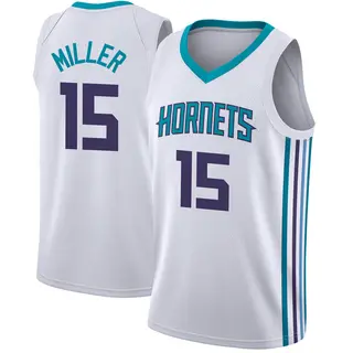 Youth Percy Miller Charlotte Hornets White Jersey - Association Edition - Swingman