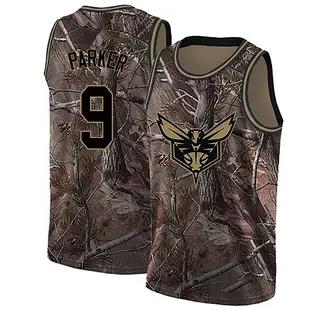 Youth Tony Parker Charlotte Hornets Camo Realtree Collection Jersey - Swingman